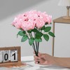 LatinaFlorista 300Pcs Premade Satin Ribbon Rose Petals Half-Finished for Eternal