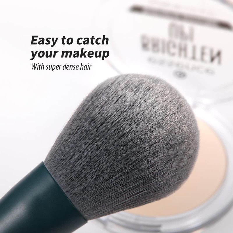 DUcare Makeup Brush Set 17 Pieces with Brush Cleaning Mat