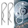 Stainless Steel R-Clip Split Pin - Secure Shaft Retaining Pin