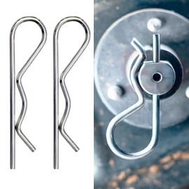Stainless Steel R-Clip Split Pin - Secure Shaft Retaining Pin with Durable Spring Cotter Design