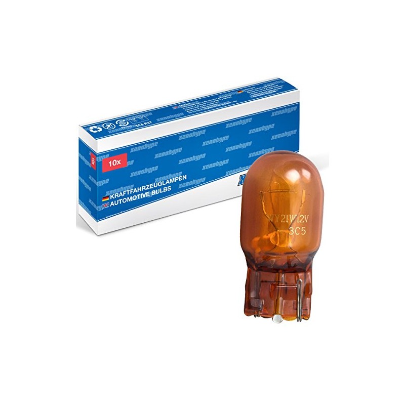 XENOHYPE 10x WY21W Premium WX3x16d 12V Indicator Bulbs