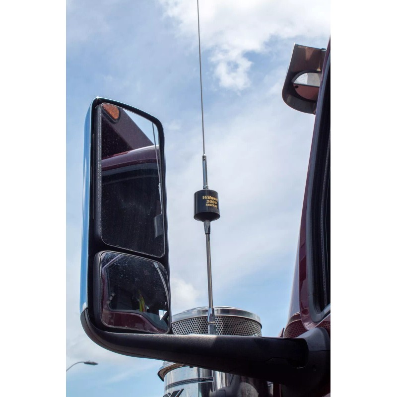 Wilson Trucker T2000 Black 5" shaft 49" Mobile CB Radio