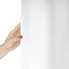 AooHome 72x78 Inch White Shower Curtain, Extra Long Fabric Bathroom