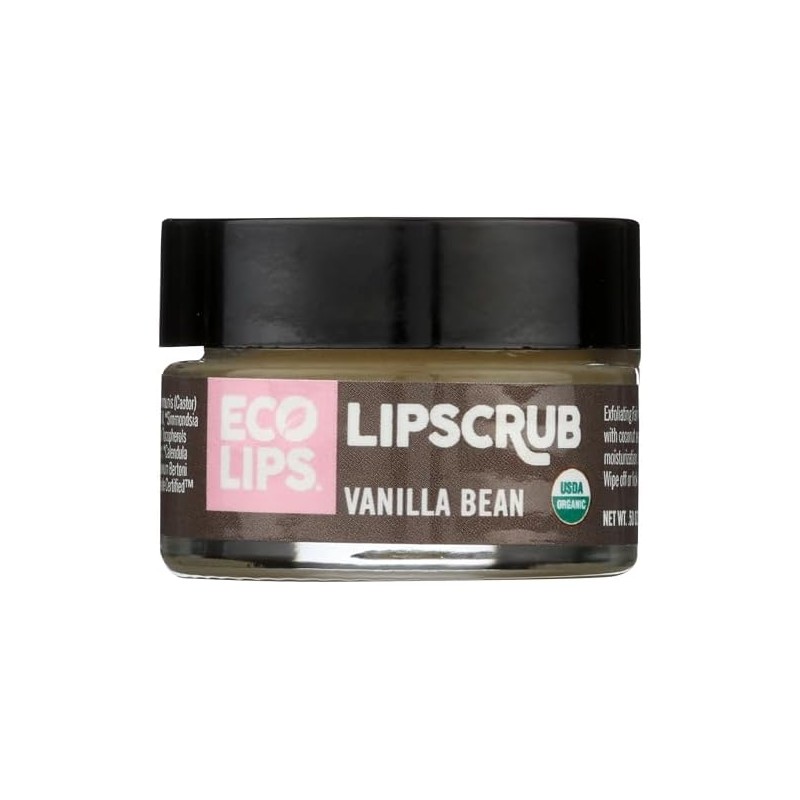 Eco Lips Lip Scrub Vanilla Bean ECO LIPS 0.50 oz