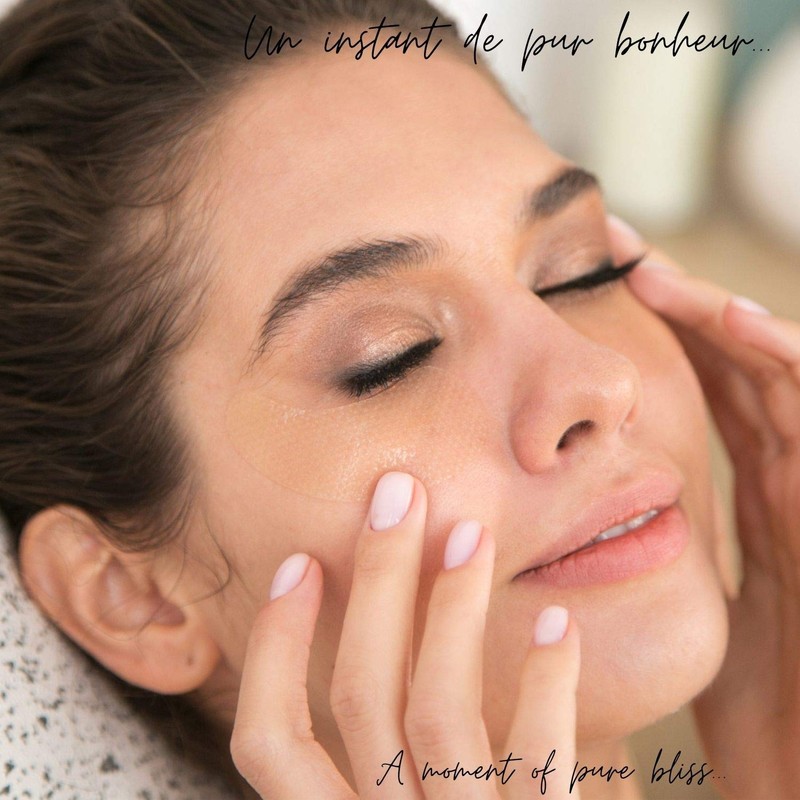 Littorelle Hydrogel Eye Pads with Cornflower Blossom Water - Moisturises,