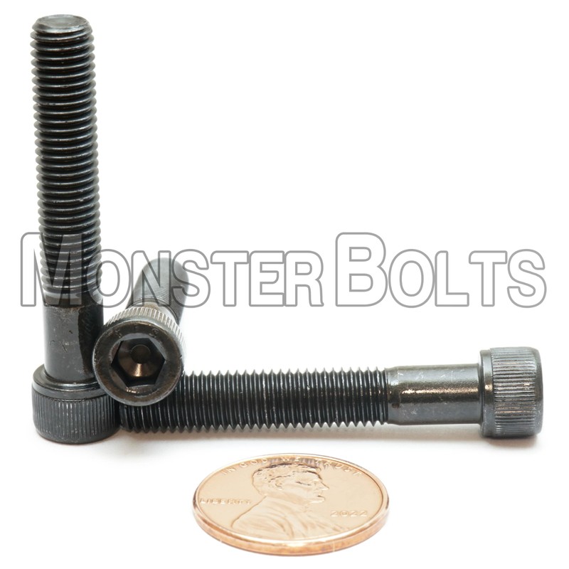 MonsterBolts - 1/4"-28 x 1-1/2" Socket Head Screws, ASTM A574,