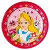 CUCUBA 8 Paper Plates Tableware Birthday Party Theme Alice In