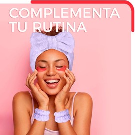 Diadema Y Muñequeras De Skincare Para El Cuidado Facial Y El Maquillaje Juego De Accesorios Para Sujetar El Cabello, Aplicar Mascarillas, Tratamientos Faciales Y Cosméticos Spa En Casa (Verde)