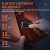 BIKACU Mini EDC Flashlight 900 Lumen USB Rechargeable Bright Keychain