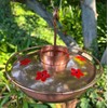 Stanwood Wind Sculpture -Pure Copper Hummingbird Feeder