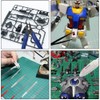 WMYCONGCONG 24 PCS Compatible with Gundam Model Tools Kit Hobby