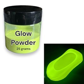 LiME LiNE Base Coat Maker Pigment Powder, Automotive Grade, Basecoat (Yellow Glow in the Dark)