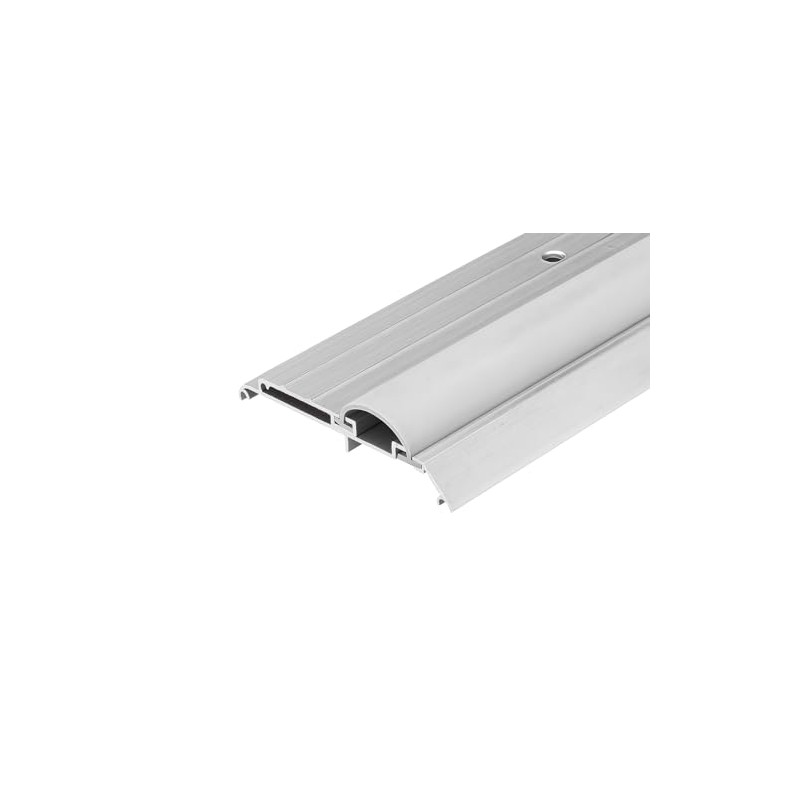 Adjustable Height Aluminum Threshold W/Vinyl Seal 3 1/2" Wide for