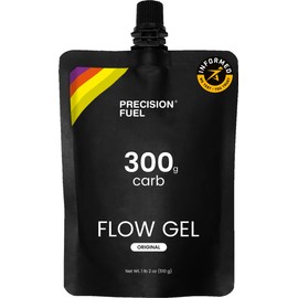 Precision Hydration Geles energéticos Precision Fuel 300 Flow geles para correr con sabor suave para atletas de resistencia, 300 g de carbohidratos,  