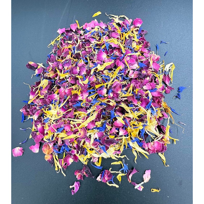 Spring Flower Blend – Edible flowers - Rose, Cornflower and