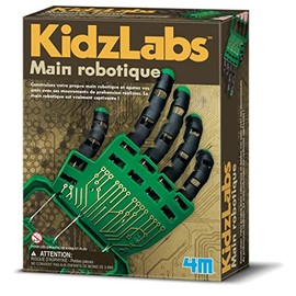4M Kidzlabs maak je robot hand 15-piece