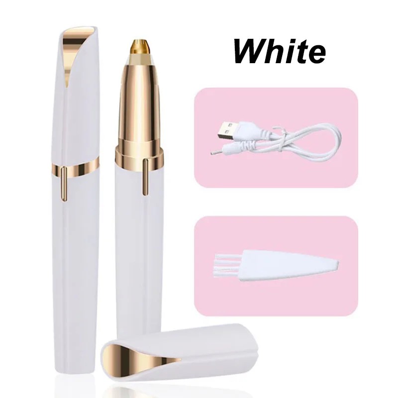 Electric Eyebrow Trimmer for Women – Portable Facial Hair Remover
