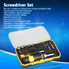 65Pcs Screwdriver Set Chrome Vanadium Steel SK‑1156 Ratcheting Electronics Repair