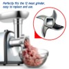 #12 Meat Grinder Blade Stainless Steel Knife Cutter Replacement, Please