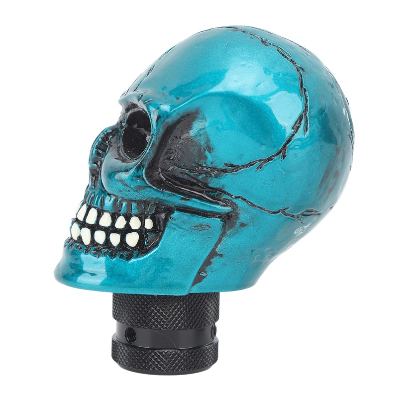 Skull Gear Shift Head Resin Shifter Knob Car Transmission Shifting