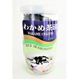 JFC Wakame Chazuke Rice Seasoning, 1.7-Ounce Bottle (Pack of 4)