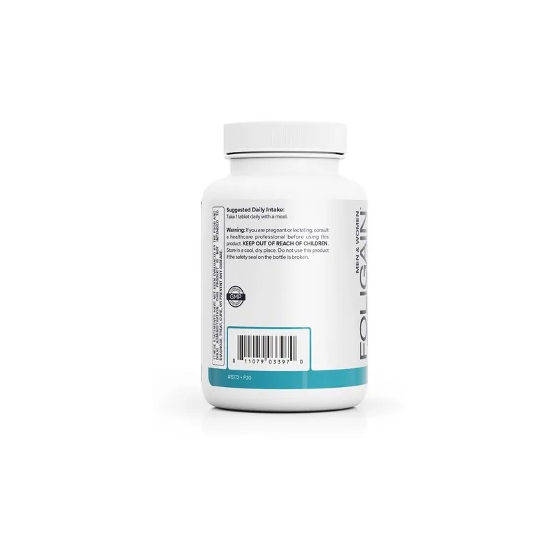Foligain Biotina Rápida Disolución 10,000mcg 60 Tabletas