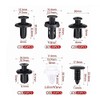 Grapa Kit Automotriz Remache Universal Surtido Estuche Clips 100 Pzs
