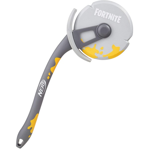 NERF Fortnite Axeroni Harvesting Tool -- Foam-Covered Blade -- 23" Handle, 11" Blade -- for Youth, Teens, Adults