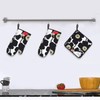 Moomins Heat Resistant Potholder Oven Mitt, Pot Grab, Heat Resistant