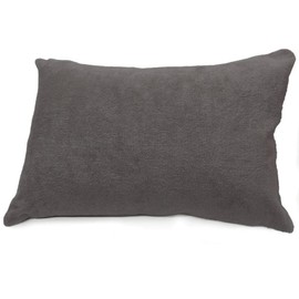 Murakami Towel, Imabari Towel, Pillow Case, 16.9 x 31.5 inches (43 x 80 cm), Tubular Type, Thick, Pile, Plain, Pillow Cover (Dark Gray)