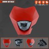 fewfuss Universal Dirt Bike LED Head Lamp - Motorcycle LED