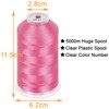 New brothread - Single Huge Spool 5000M Each Polyester Embroidery