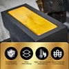 MMasters#8kg Premium Graphite Ingot Mold for Metal Casting - High-Purity