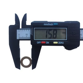 10PCS Saw Blade Bushings - 5/8" to 3/8"(9.5mm) Brass Ring Adapter Thickness of 1.0mm by ANTENGDATOOL