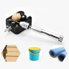 Silver Color Precision Pin Vise Hand Drill with 25Pcs HSS