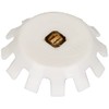 Geberit 1 Rack Rosette, 2cm x 3cm x 4cm, Brass,