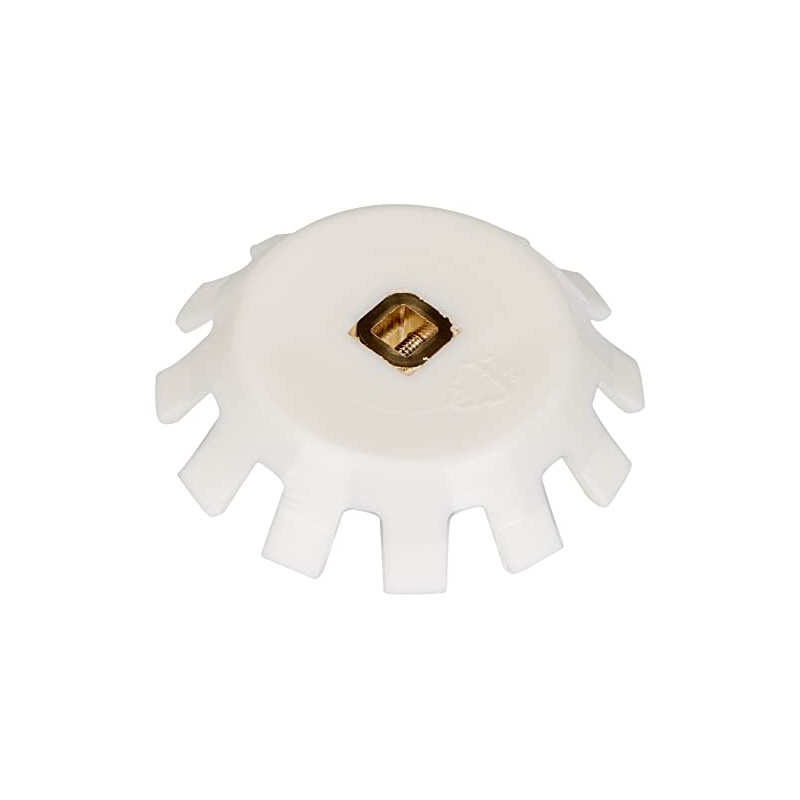 Geberit 1 Rack Rosette, 2cm x 3cm x 4cm, Brass,
