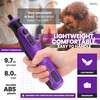 Diamondg Cordless Dog Nail Grinder with Quiet Sound & LED