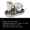 Tattoo Disinfection Kit Medical Stainless Steel Disinfection Plate Tank Jar