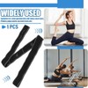 Yoga Stretch Gurt, Stretching Band Strap mit 8 Intensitätsstufen, Fitness-Gummiband