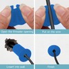 MYZHRE Starlink Cable Routing Kit,Starlink Cable Installation Kit,Starlink Mounting Accessories,2*