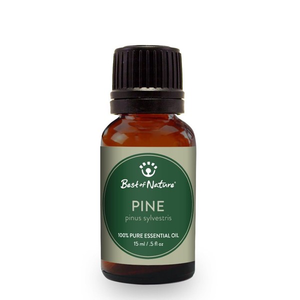 Best of Nature 100% Pure Pine Essential Oil (0.5 oz)