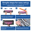 TN227M Toner Cartridge Compatible TN-227 TN227 Magenta Replacement for Brother