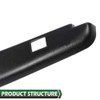 LQI Bed Rail Caps Stepside Cover Compatible with Chevy Silverado