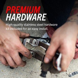 Power Stop TDBK6812 Track Day Rear Brake Kit- Brake Rotors and Brake Pads For Ford Mustang 2015-2022 [Model Specific]