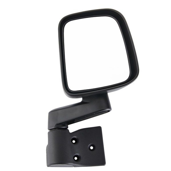 ZAPOSTS Passenger Side View Mirror.Non-Heated.Fits for Jeep Wrangler 2003-2006.Manual Folding