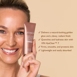 Gatineau - Golden Glow Gradual Tan Face Serum (Light/Medium 50ml) - Daily Facial Moisturiser with Self Tan, Natural & Streak Free, Radiant Dewy Complexion