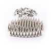 Nisorpa 100PCS Metal Studs Rivet Bullet Spike Cone Screw Punk