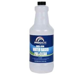Speedokote SMR-830 - Low voc water based antistatic wax & grease remover cleaner, Quart