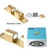 LOOTICH Brass Door Double Ball Tension Catches 42mm for Cabinet